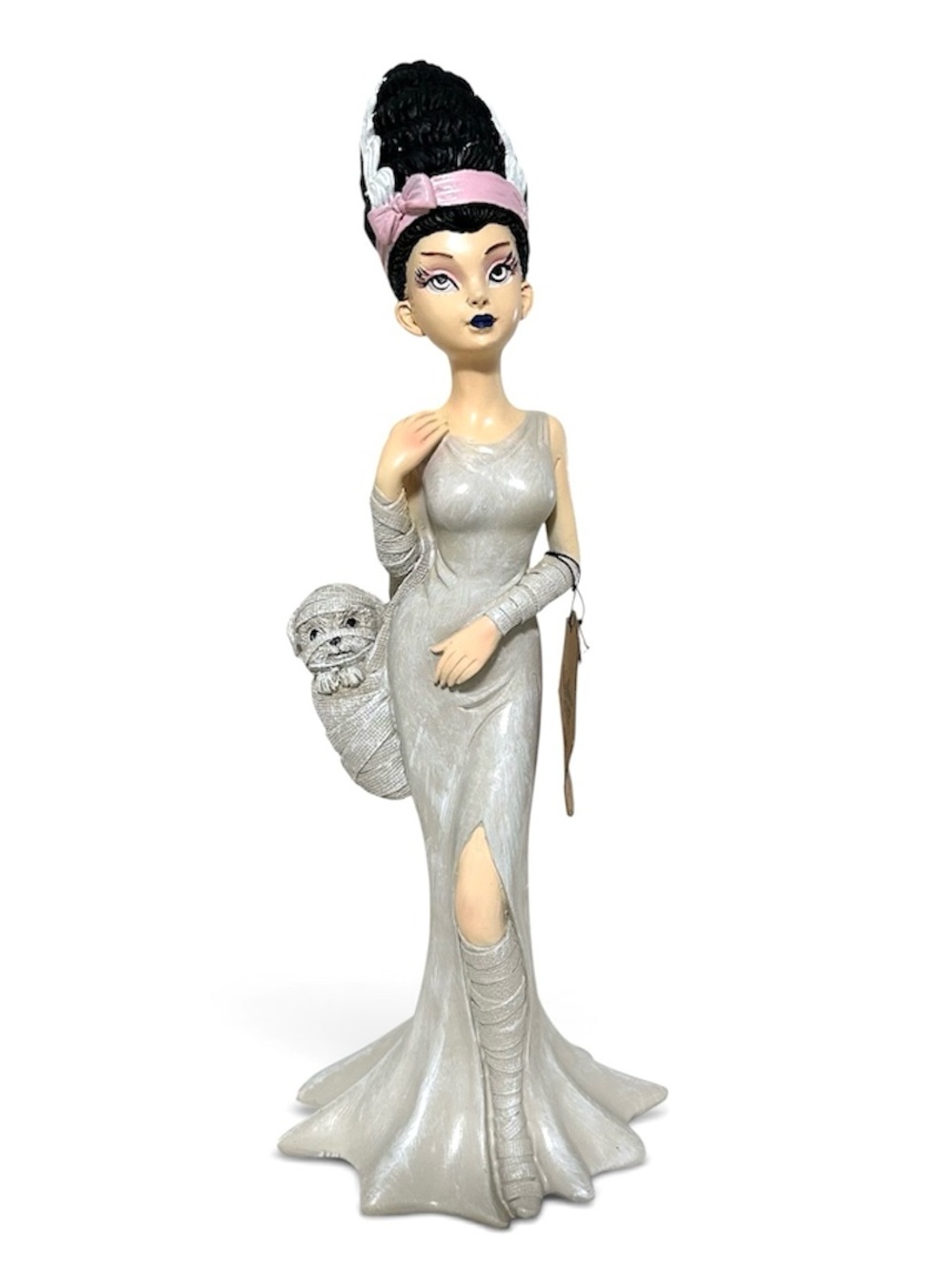 Bride Of Frankenstein With Her Dog 14” Tall
Halloween Decor Figurine NWT
